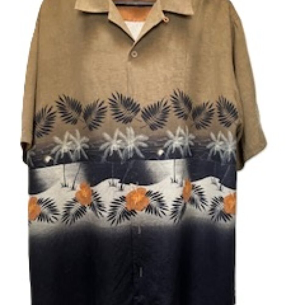 Tommy Bahama Washable Silk Size L EXC